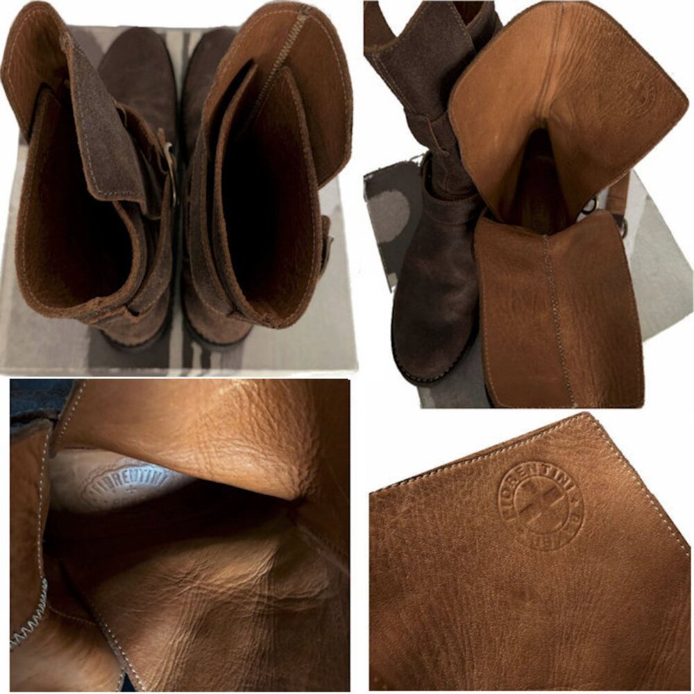 FIORENTINI + BAKER 2-Buckle Eternity 713 Moto Boots Levanzo Ice Size 38.5 NIB - Picture 12 of 14